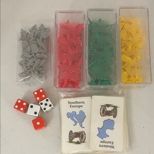 Vintage 1993 Risk Board Game Replacement Pieces